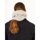 Scarf/Neck - Infinity/Knitted Cotton/Grey