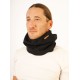 Scarf/Neck Scarf/Waterproof & Cotton/Double-Face/Black-Grey