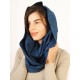 Scarf/Infinity/Cotton/Blue 