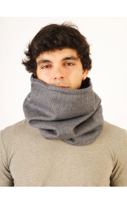 Scarf/Neck/Wool/Blue Square