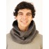Scarf/Neck/Wool/Grey