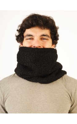 Scarf/Neck/Wool & Synthetic/Black - Bouclé Scarf/Neck/Wool & Synthetic/Black - Bouclé