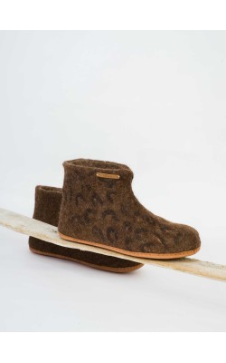 Animal /Ankle Booties/Brown