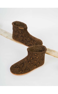 Animal /Ankle Booties/Brown