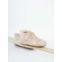 Basic/Ankle Booties/Ecru-Gold string. 