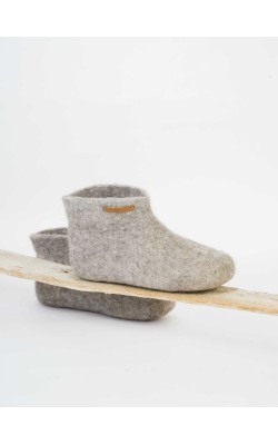 Basic/Ankle Booties/Grey
