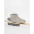 Basic/Ankle Booties/Grey