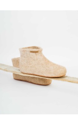 Basic/Ankle Booties/Beige