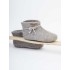 Menades/Ankle Booties/Grey/Leafs 