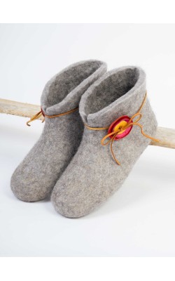 Ciclos/Ankle Booties/Grey/3 circles 