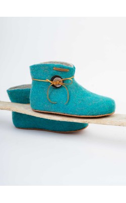 Ciclos/Ankle Booties/Blue-green/2 circles