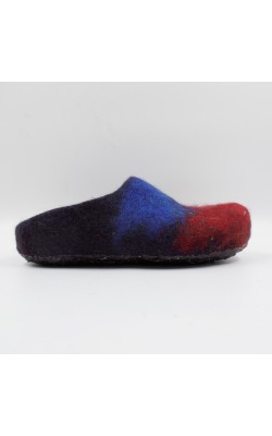 Men's Low Back/  blue and red