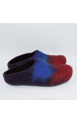 Men's Low Back/  blue and red