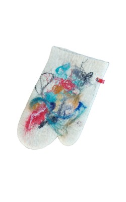 Mitt and Glove/White Mitt and Glove/White